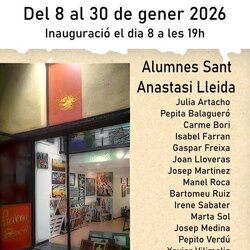 Exposició col·lectiva: Alumnes Sant Anastasi Lleida