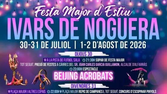 Festa Major d'Ivars de Noguera