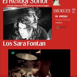 El Refugi Sonor. Concert Los Sara Fontan