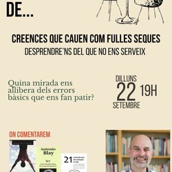 Avui parlem de 'Creences que cauen com fulles seques'