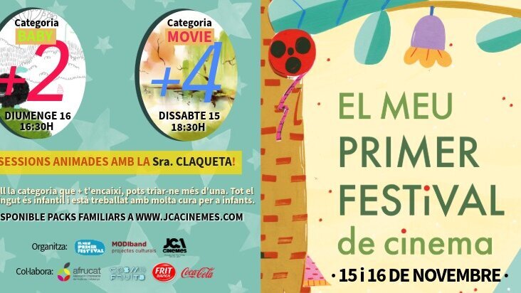 Arriba la segona edició de 'El meu primer festival de cinema'