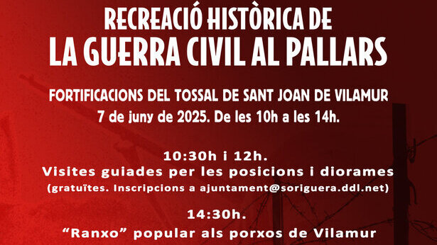 Recreació històrica de la Guerra Civil al Pallars