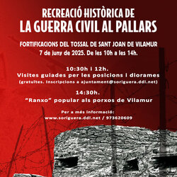 Recreació històrica de la Guerra Civil al Pallars