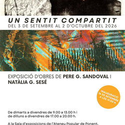 Exposició 'Un sentit compartit'