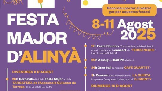 Festa Major d'Alinyà