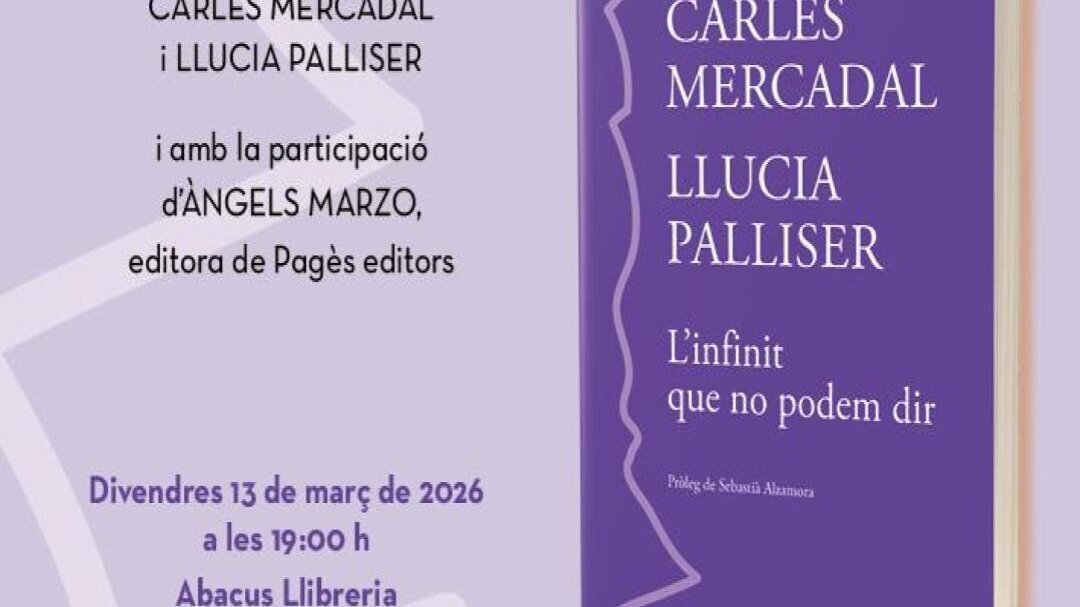 Presentació del llibre 'L'infinit que no podem dir'