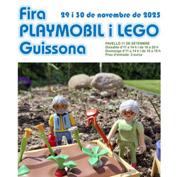 Fira Playmobil i Lego