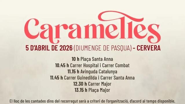 Caramelles de Cervera