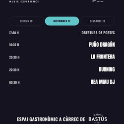 Talarn Music Experience amb Manel Fuentes & The Spring's Team Band, Jordi Évole y Los Niños Jesús y Maadraassoo,