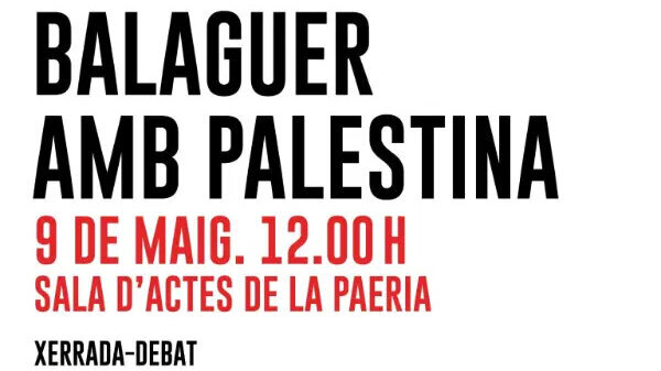 Balaguer amb Palestina