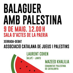 Balaguer amb Palestina