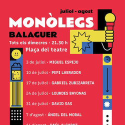 Cicle de Monòlegs a Balaguer