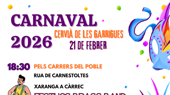 Carnestoltes de Cervià de les Garrigues