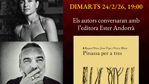 Presentació del llibre 'Pinassa per a tres'