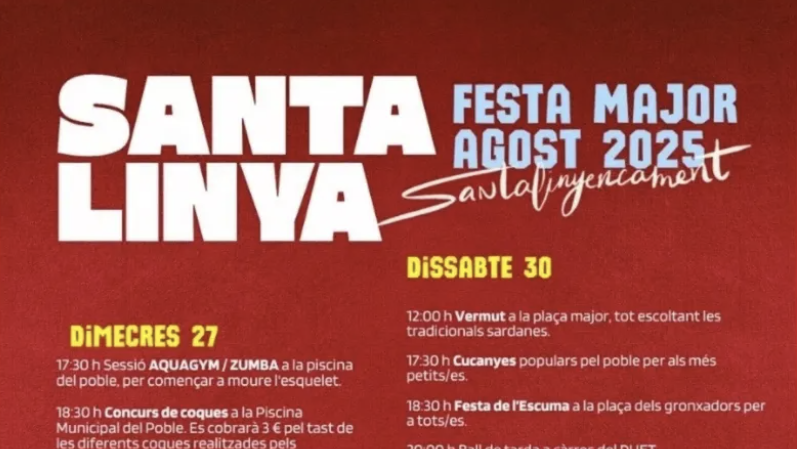 Festa Major de Santa Linya