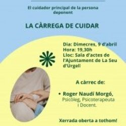 3a Xerrada "Cuidar al cuidador"