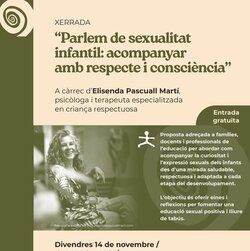 Parlem de sexualitat infantil