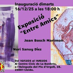 Exposició "ENTRE AMICS"