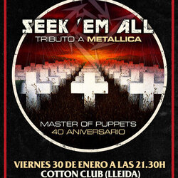 SEEK 'EM ALL. TRIBUT A METALLICA