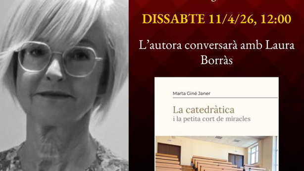 Presentació de la novel·la La catedràtica