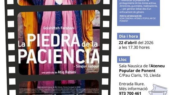 Projecció 'La piedra de la paciencia'
