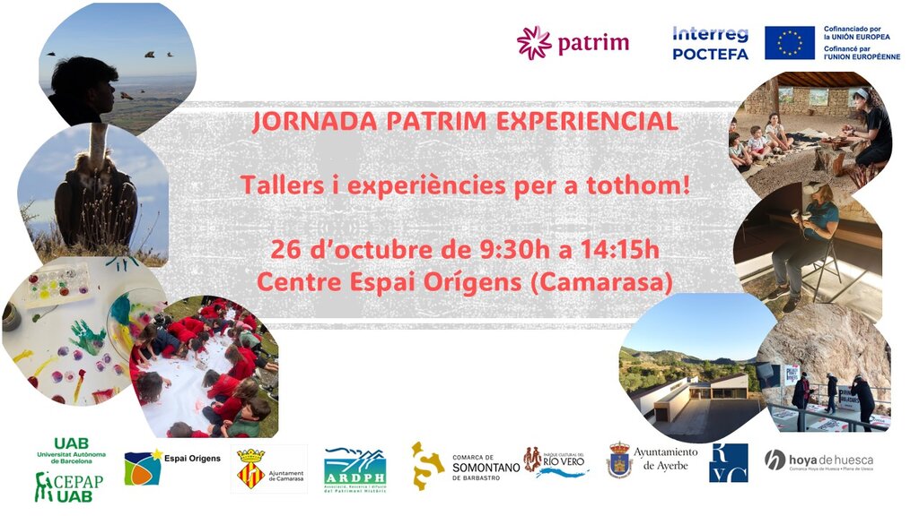 Jornada Patrim Experiencial. Centre Espai Orígens